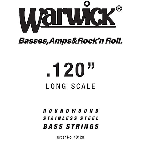 Warwick 40120 Black Label Stainless Steel .120