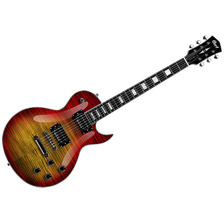 Cort CR300 Deluxe Flaming Burst