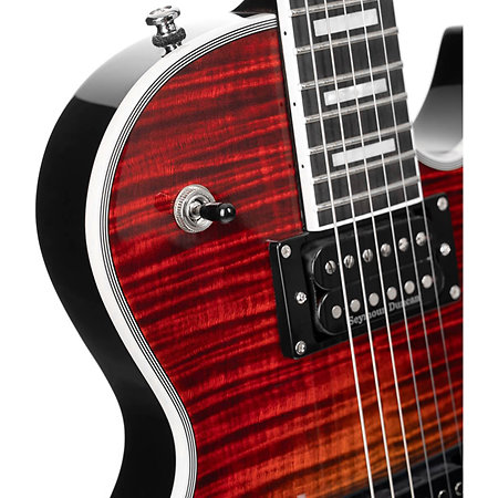 Cort CR300 Deluxe Flaming Burst