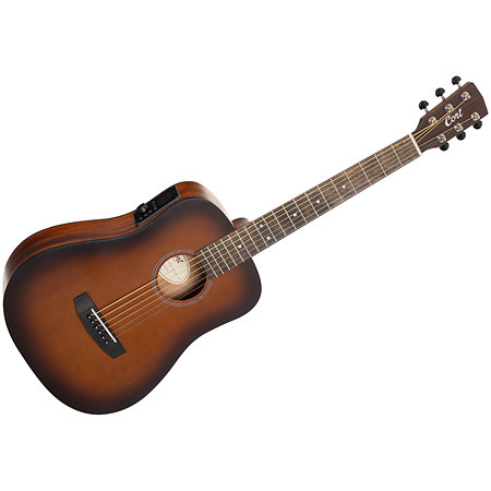 Cort Earth Go Hyvibe Brown Burst + Housse