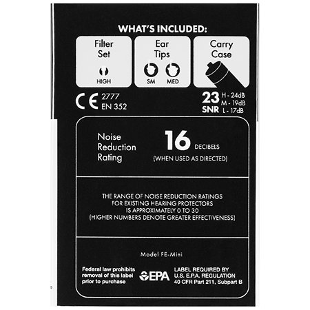 Fender Professional Hi-Fi Ear Plugs