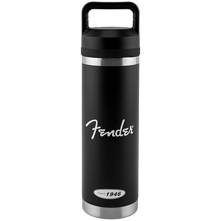 Fender Fender Since 1946 Stainless Steel Water Bottle Black