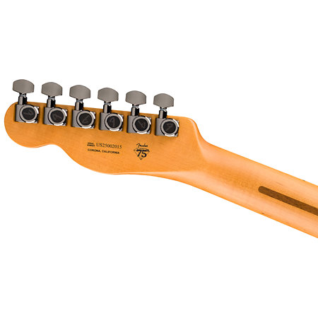 75th Anniversary American Ultra II Telecaster Liquid Gold + étui Fender