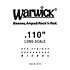 46110 Red Strings Nickel Steel .110 Warwick
