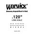 46120 Red Strings Nickel Steel .120 Warwick