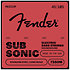 SubSonic 7350 Stainless Roundwound Bass Strings 045-105 Fender