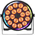 LED PAR 18x10W 5-in-1 Ghost