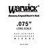 46075 Red Strings Nickel Steel .075 Warwick