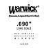 46090 Red Strings Nickel Steel .090 Warwick