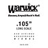 46105 Red Strings Nickel Steel .105 Warwick