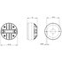 DE180 8 Ohm Driver Push Buttons B&C Speakers