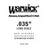 42035 Red Strings Stainless Steel .035 Warwick