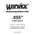 42055 Red Strings Stainless Steel .055 Warwick