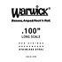 42100 Red Strings Stainless Steel .100 Warwick