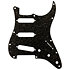 Hybrid Glass/Glitter Stratocaster SSS Pickguard Dark Gray Sparkle Fender
