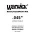 40045 Black Label Stainless Steel .045 Warwick