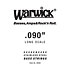 40090 Black Label Stainless Steel .090 Warwick
