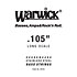 40105 Black Label Stainless Steel .105 Warwick