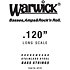 40120 Black Label Stainless Steel .120 Warwick