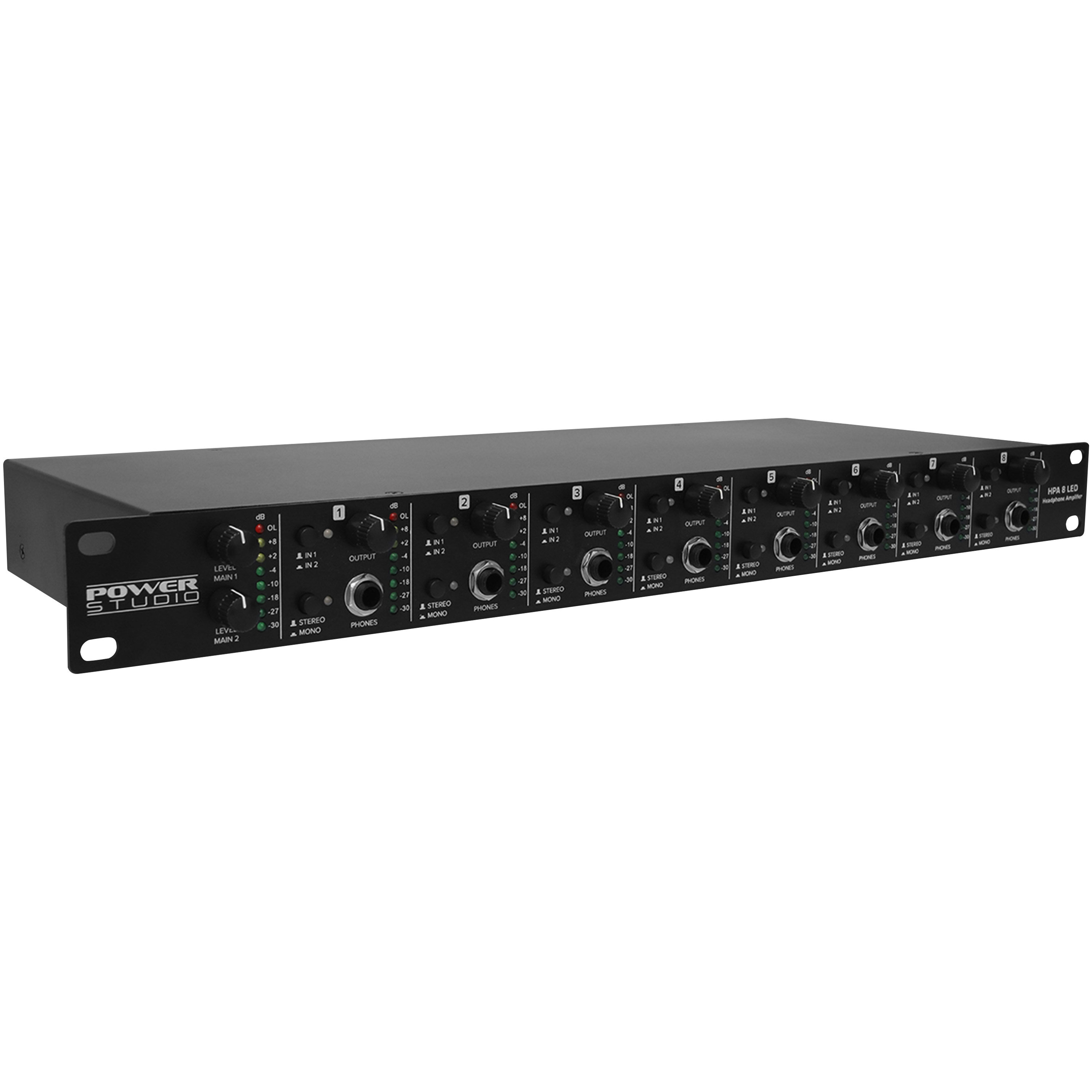 Power Studio HPA 8 LED - Ampli casque SonoVente.com