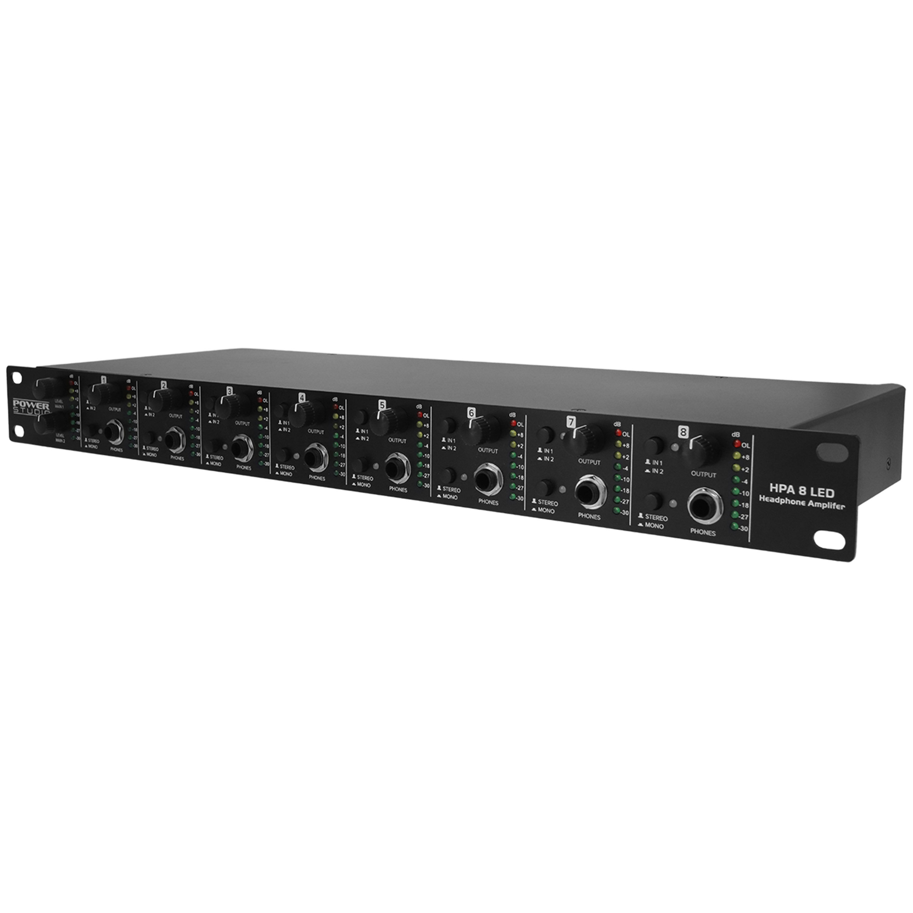 Power Studio HPA 8 LED - Ampli casque SonoVente.com