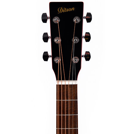 000C-10E Trans Red Satin Ditson