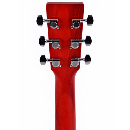 000C-10E Trans Red Satin Ditson