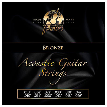 Warwick 48240-12S Framus Bronze 10-47 Lot de 12
