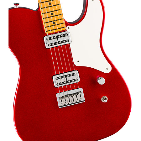 75th Anniversary American Professional Classic Cabronita Telecaster Candy Apple Red + étui Fender