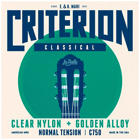 La Bella C750 Classique Criterion Clear
