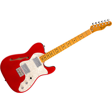 Fender American Vintage II 1972 Telecaster Thinline Candy Apple Red + étui
