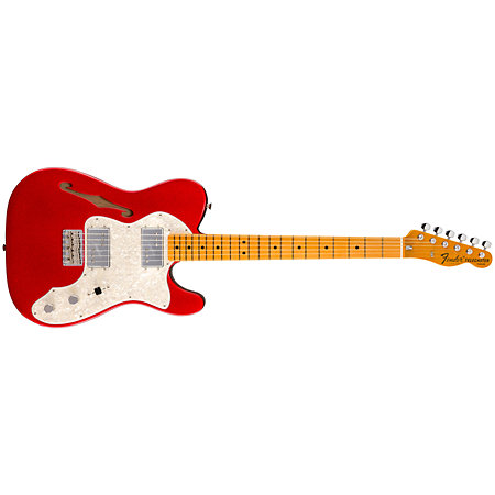 Fender American Vintage II 1972 Telecaster Thinline Candy Apple Red + étui