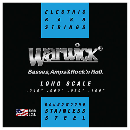 Warwick 40210 Black Label 4 Cordes Medium Light 40-100