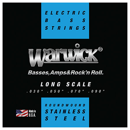 Warwick 40220 Black Label 4 Cordes X-Light 30-90