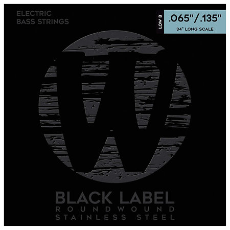 Warwick 40240 Black Label 4 Cordes Low B 65-135