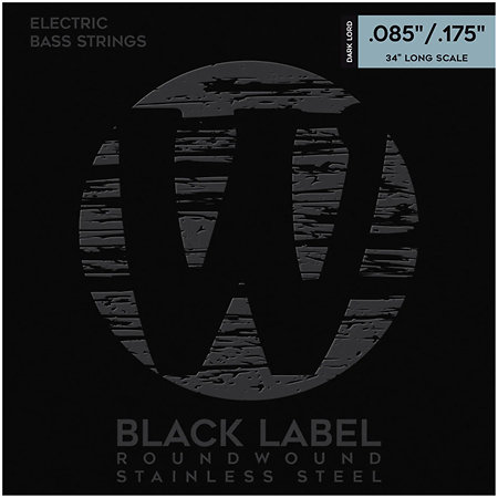 Warwick 40250 Black Label 4 Cordes Dark Lord 85-175