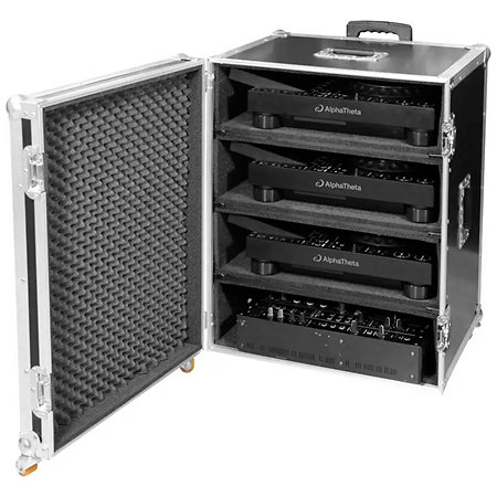 Walkasse Flight DJM A9-V10 + 3 x CDJ-3000X Wheels