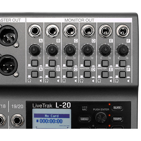 Pack LiveTrak L-20 + Housse Zoom