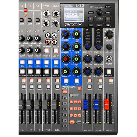Pack LiveTrak L-20 + Housse Zoom