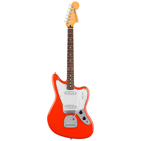 Player II Jaguar Rallye Orange Fender