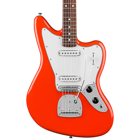 Player II Jaguar Rallye Orange Fender