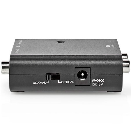 ACON2509BK - Convertisseur Toslink/SPDIF vers RCA Nedis