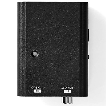 ACON2505BK - Convertisseur S/PDIF vers Toslink Nedis