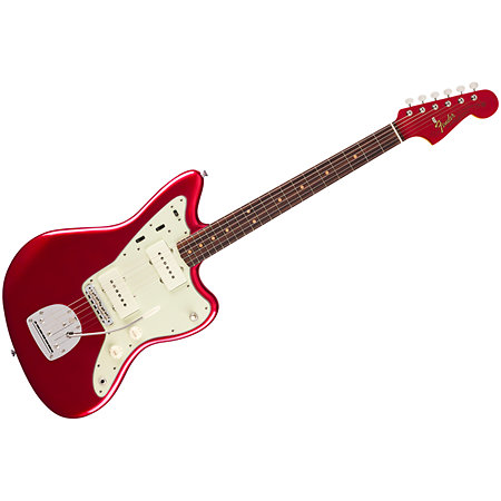 Vintera III Mid 60s Jazzmaster Candy Apple Red + housse Fender