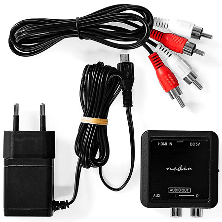 ACON3415AT - Convertisseur HDMI vers RCA MiniJack Nedis