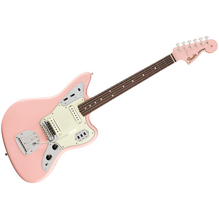 Fender Vintera III Mid 60s Jaguar Shell Pink + housse