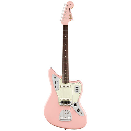 Vintera III Mid 60s Jaguar Shell Pink + housse Fender