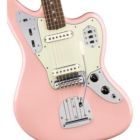 Vintera III Mid 60s Jaguar Shell Pink + housse Fender