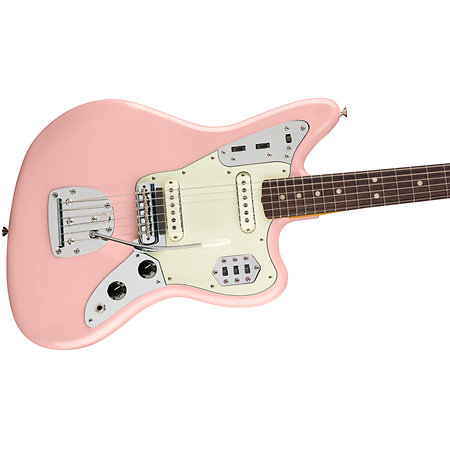 Vintera III Mid 60s Jaguar Shell Pink + housse Fender