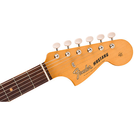 Vintera III Mid 60s Mustang Olympic White + housse Fender